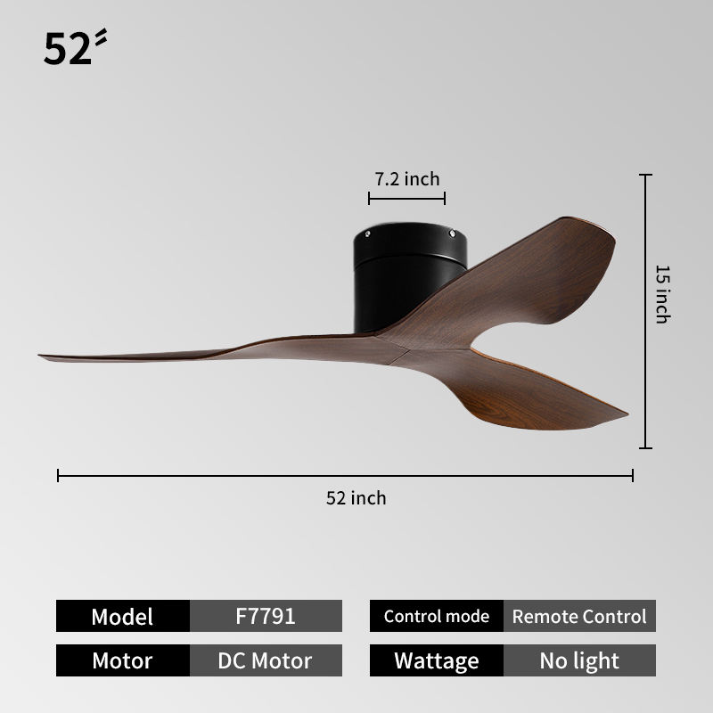 52INCH-Black + madera