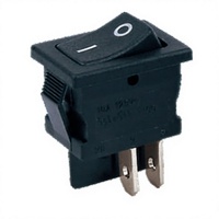 Interrupteur à bascule LED 3P SPST ON-OFF 20A/15A 125VAC/250VAC Lumière rouge/verte/orange
