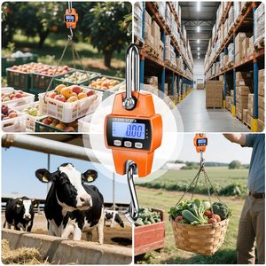 Báscula Digital Portátil de 300 kg/600 lb, Mini Báscula Electrónica con Pantalla LCD - Product Image 6