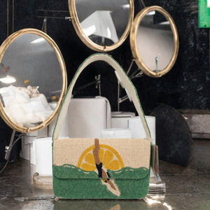 2025 New Cross-Border Elegant Women's Handheld <b>Makeup</b> <b>Box</b> Bag Single Shoulder Fashionable Socialite Style Acrylic Waterproof - Product Image 3