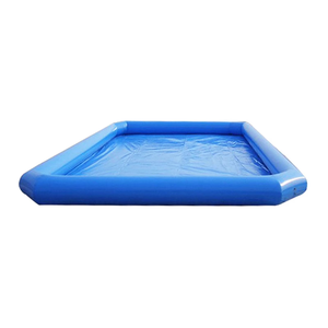 Piscina Inflable Rectangular Grande de PVC, Piscina Cuadrada con Bomba de Aire para Diversión de Verano - Product Image 4