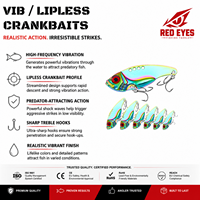 Échantillon Gratuit Leurre de Pêche Vibrant Coloré VIB Petit Doudou Appât Artificiel pour la Pêche en Eau Moyenne du Saumon, du Bar et des Poissons d'Eau Douce
