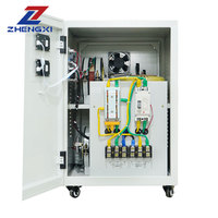 Stabilisateur de tension biphasé de bonne qualité 30KVA 40KVA 50KVA Alimentation électrique 220V AC Régulateur de tension automatique