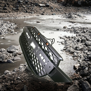 Compatible avec <span class=keywords><strong>Ranger</strong></span> T9 2023-2024 Raptor Style Grille de pare-chocs avant avec lumière jaune pour F150 <span class=keywords><strong>2021</strong></span> Grill - Product Image 1