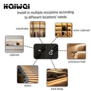 12V 3A/36W タッチセンサー式スイッチ キャビネット/ワードローブ調光スイッチ タッチスイッチ キャビネット調光スイッチ - Product Image 6