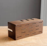 Boîte de dissimulation de câbles pratique, cache-rallonge multiprise, boîte de rangement de fils à découpes multiples, organisateur de câbles pour un espace de travail bien rangé