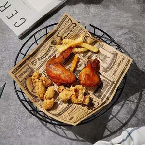 Wholesale Customized Printed Logo and Size Food Safe Grade <b>Burger</b> <b>Paper</b> Greaseproof Deli Meat <b>Wrapping</b> Wax Coated <b>Paper</b> - Product Image 2