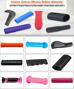 LA Design Molded Anti-Slip <b>Silicone</b> Rubber Grip Sleeve Handle Grip Covers Exercise Equipment Protection Sleeve - Product Image 3