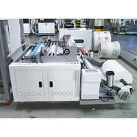 Machine de fabrication de sacs shopping non tissés personnalisables ZXL-D700 avec poignée souple, production de sacs, composants essentiels PLC et moteur