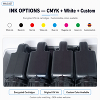 Imprimante UV jet d'encre couleur en ligne à passage unique pour ligne de montage, équipement d'impression UV à marquage couleur continu