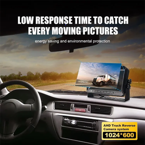AlwayCare DP230-5 7-Inch TFT Four-Segment OLED/LCD 800x480 HD PAL/NTSC Automatic Conversion Rear View Car Monitor USB Tf - Product Image 2
