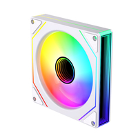 Ventilador AntarcChill Factory de 4 Pines PWM Silencioso ARGB de 120 mm para Caja de PC, Enfriador de CPU, Ventilador RGB de 5 V y 3 Pines para Juegos