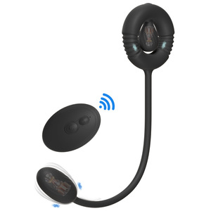 Массажер мужской силиконовый с пультом дистанционного управления - Product Image 1