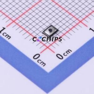 TS2306A 240gf MSM 9 Tactile Switch SMD,3x2mm Switch Single Pole Single Throw Round Button 2.4N Vertical Mount - Product Image 1