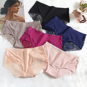 All'ingrosso delle signore Sexy senza traccia biancheria intima senza cuciture del pizzo mutandine per le donne biancheria intima - Product Image 5