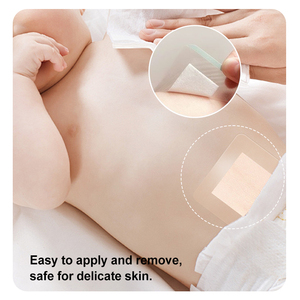 Parche de gasa médica transparente con almohadilla absorbente incorporada, cubierta protectora, vendaje estéril para bebés y niños - Product Image 3