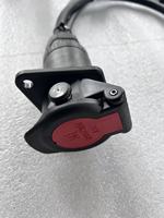 Kabel Konektor Elektronik Inti Tembaga 4P/8P/16P/24P/48P Rakitan Kabel Koneksi ISOBUS untuk Otomotif