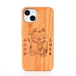 Custodie per telefoni in legno serie di <span class=keywords><strong>Cover</strong></span> in legno massello sfuse <span class=keywords><strong>personalizzate</strong></span> per <span class=keywords><strong>Samsung</strong></span> per Iphone 15 - Product Image 3