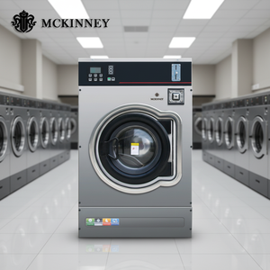 Lavadoras Comerciales MCKINNEY Totalmente Automáticas de 12kg, 15kg y 20kg, Lavadora Individual que Funciona con Monedas para Lavandería - Product Image 2