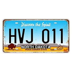 Nuevos accesorios personalizados para vehículos, placa de matrícula de coche reflectante en relieve de aluminio y Metal - Product Image 3