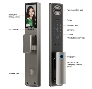 TYSH Palm View 3d Face Recognition Smart Door <strong>Lock</strong> Automatic Biometric Fingerprint Card Wifi App Security Camera <strong>Digital</strong> <strong>Locks</strong> - Product Image 5