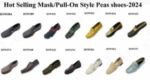 GR ، حذاء كلاسيكي على طراز قناع سهل الارتداء بكعب مفتوح بيني ، أحذية أنيقة فريدة من نوعها ملونة مطاطية تسولي أحذية كسول رائجة في المملكة المتحدة HSW035 - Product Image 5
