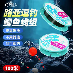 Equipo de Pesca Bai Zhi Wang con Señuelo Deslizante, Línea de Nailon de 100M, Resistente, para Pesca en Playa y Océano - Product Image 2