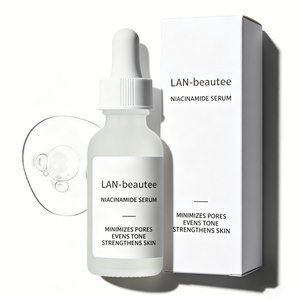Suero <span class=keywords><strong>Facial</strong></span> Antiarrugas Más Vendido con Nicotinamida y Vitamina C, <span class=keywords><strong>Iluminador</strong></span>, Hidratante y Suavizante - Product Image 1