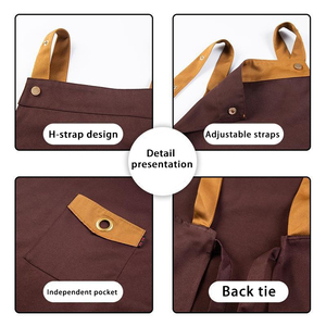 Delantal Promocional Resistente al Agua y al Aceite con Marca Personalizada <span class=keywords><strong>para</strong></span> <span class=keywords><strong>Eventos</strong></span> Laborales - Product Image 3