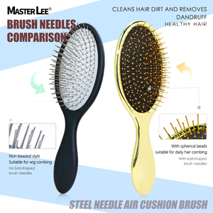 Anpassbarer Großhandel Friseur Kamm Trocken und Nass Candy Airbag Kamm Glattes Luftkissen Haushalts <span class=keywords><strong>massage</strong></span> Haarkamm Haar bürste - Product Image 6