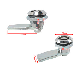 Industrial Cabinet Lock Toggle Lock 45mm <b>28mm</b> For Door Replacement Repair - Product Image 1