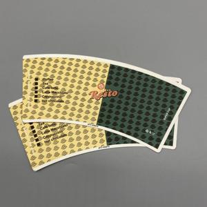 Ventilateur en papier imprimé 1 à 8 couleurs avec des matières premières de haute qualité pour gobelets en papier - Product Image 2