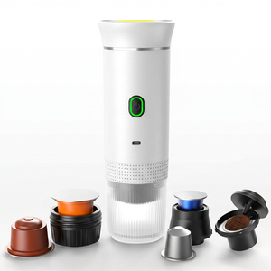 Cafetera Espresso Portátil 3 en 1 a Batería para Viajes y Camping, 20 Bares, Autocalentamiento, Compatible con Cápsulas, USB-C - Product Image 1