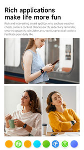 <span class=keywords><strong>Montre</strong></span> connectée V90 1.83 pouces pour appels de poche d'extérieur, carte de trajectoire intelligente, connexion BT en un clic, GPS, <span class=keywords><strong>montre</strong></span> de course à pied pour femmes - Product Image 6