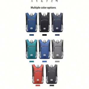 Mochila Plegable Impermeable, Mini Mochila Plegable Impermeable de Viaje, Mochila Plegable Ligera de Poliéster - Product Image 6