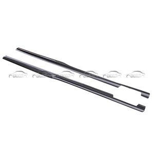 Extensiones de faldones laterales estilo PSM de fibra de carbono con alerón labial para BMW Serie 3 G20 G21 M SPORT 2020-2022, accesorios de estilo para coche - Product Image 5