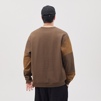 Sweat à capuche Droma haut de gamme, écologique, respirant, style rétro américain, couleur unie, pour homme, col rond, coupe classique, taille XL, printemps-automne, oversize