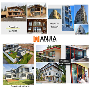 Hot Bán Patio Cửa Năng Lượng Hiệu Quả Không Thấm Nước Nhiệt Đôi Kính Nhôm Cửa Thang Máy Cửa Trượt - Product Image 6