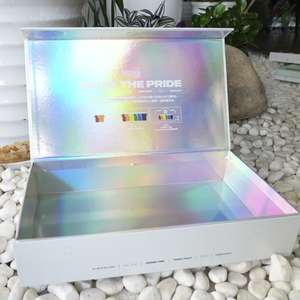 Tùy chỉnh caixa cajas holografica từ PR Hộp bao bì mỹ phẩm các tông Quà Tặng PR Holographic bao bì hộp - Product Image 2