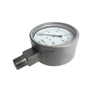 100มม. 4นิ้ว100ซีลไดอะแฟรม mBar 1/4 NPT mBar เกจวัดความดันต่ำ - Product Image 6