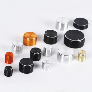 Bán hàng nhôm điều khiển âm lượng âm thanh núm 6mm núm tùy chỉnh Mixer chiết kim loại Knob cap - Product Image 5