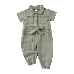 Pantalones acampanados siameses de algodón Unisex, mallas de mano orgánicas para bebés, tejidas - Product Image 3
