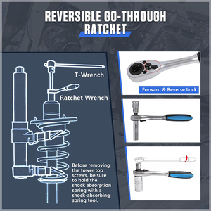 50-Mảnh Thạc Sĩ Hệ Thống Treo Strut Nut Ổ Cắm Đặt Thép Sốc Hấp Thụ Top Núi Nut Loại Bỏ Cài Đặt Công Cụ Ô Tô - Product Image 2