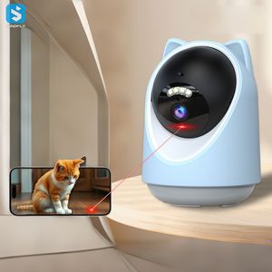 กล้องติดตามสัตว์เลี้ยง4MP 2560*1440P กล้องติดตามสัตว์เลี้ยงอัตโนมัติเล่นเลเซอร์กับสัตว์เลี้ยง - Product Image 3