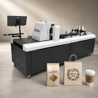 Machine d'Impression Numérique Monopasse Giftec Imprimante Carton Alimentation Automatique Grande Vitesse Une Passe Sachets Tasses Papier