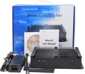 HYSTOU Mini <span class=keywords><strong>PC</strong></span> haute efficacité In-tel Core I5-4200U DDR3 RAM USB3.0 Mini <span class=keywords><strong>PC</strong></span> fiable à double affichage sans ventilateur pour l'industrie financière - Product Image 6