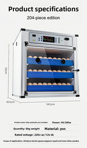 Nouveau <span class=keywords><strong>prix</strong></span> <span class=keywords><strong>d</strong></span>'usine 68-340 <span class=keywords><strong>Oeufs</strong></span> de poulet, de canard et <span class=keywords><strong>d</strong></span>'<span class=keywords><strong>oie</strong></span>, équipement <span class=keywords><strong>d</strong></span>'incubation intelligent multifonctionnel, taux <span class=keywords><strong>d</strong></span>'éclosion de 98% - Product Image 4