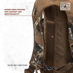 Échantillon gratuit Gilet de chasse camouflage pour la dinde avec siège, Gilet de chasse avec sacoche pour gibier, Vêtements de chasse à la dinde pour hommes et femmes - Product Image 5