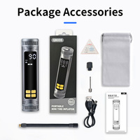 150PSI Portable Tire Inflator for Car Digital Air Compressor Brushless Motor with Auto Shut Off Aluminum Alloy Bike Air Pump OEM