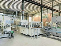 Máquina Totalmente Automática de Alta Velocidad para la Fabricación de Pañales para Bebés, para la Producción de Pañales Desechables para Bebés
